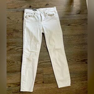 White Cropped Jeans, J. Crew, Reid Style